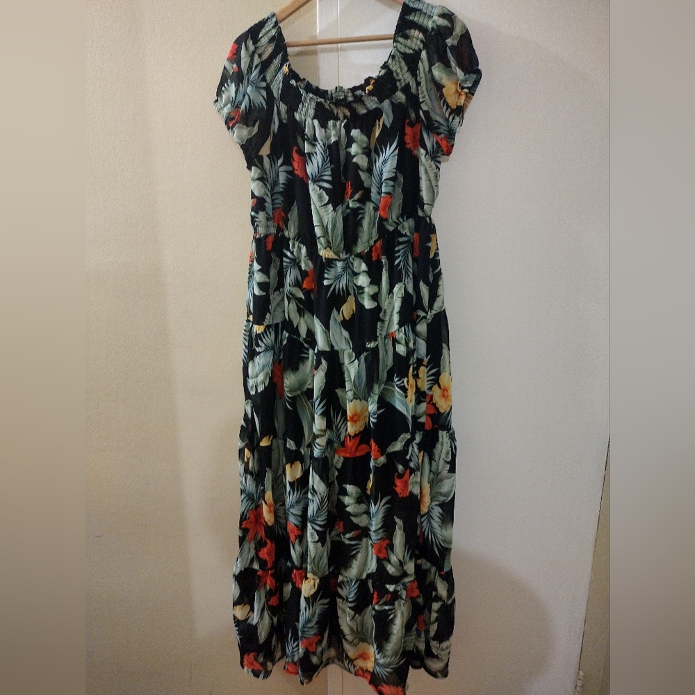 Forever 21 Maxi Floral Dress 2X